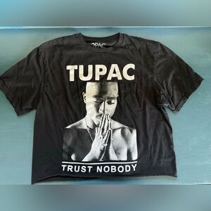 Tupac Cropped T-shirt